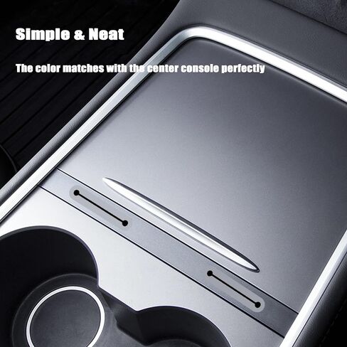 صينية تنظيم وحدة التحكم المركزية من Amooca متوافقة مع طراز تسلا 3 موديل Y 2023 2022 2021 صندوق تخزين مطور ملحقات السيارة الداخلية in Kuwait