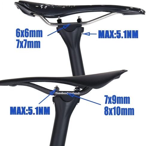 Carbon Fiber Seat Post MTB/Road Bicycle Seat Post 27.2/30.9/31.6×350/400mm Weight 160g in Saudi Arabia