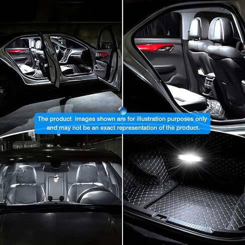 Interior LED Lights for 2022 2023 Subaru BRZ/Toyota GR86 LED Lamp Bulbs White Package for Accessories 6500K Super Bright Map, Dome, Trunk Light (7pcs Bulbs Kit) in Kuwait