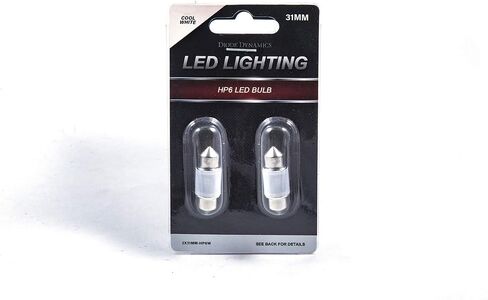مصابيح LED من ديود دايناميكس 31 مم HP6 (مفردة)، أبيض بارد (6000 ك) in Kuwait