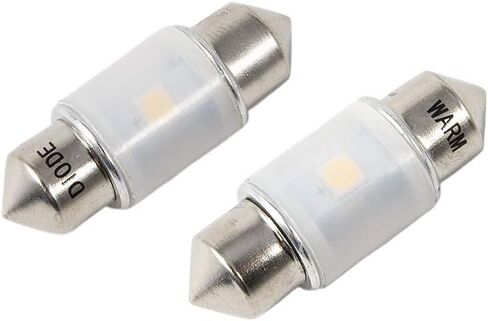 مصابيح LED من ديود دايناميكس 31 مم HP6 (مفردة)، أبيض بارد (6000 ك) in Kuwait