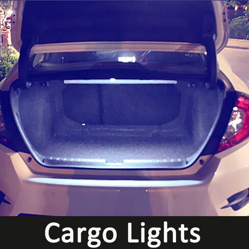 6pcs White Interior LED Lights Kit for 2013 2014 2015 2016 2017 2018 2019 2020 2021 2022 Honda Accord Super Bright LED Map Dome Cargo Replacement Light Bulbs in Saudi Arabia
