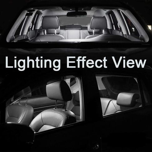 6pcs White Interior LED Lights Kit for 2013 2014 2015 2016 2017 2018 2019 2020 2021 2022 Honda Accord Super Bright LED Map Dome Cargo Replacement Light Bulbs in Saudi Arabia
