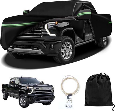 All Weather Protection Car Cover, Compatible with 1996-2023 Toyota Camry Sedan & Solara, 210T 6-Layer Professional Outdoor Full Car Cover with Combination Lock and Large Storage Bag in Kuwait