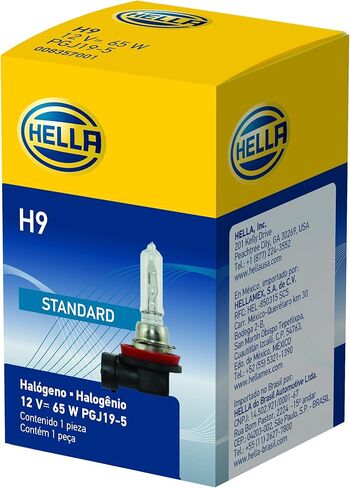 لمبة HELLA H9 2.0 تيرابايت عالية الأداء، 12 فولت، 65 وات، عبوتان in Kuwait