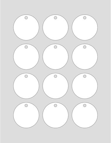 60 Printable Cardstock Hang Tags with Holes, Personalize and Custom Tags (Rectangle - 3 x 1.5 inches, 5 Sheets) in Saudi Arabia