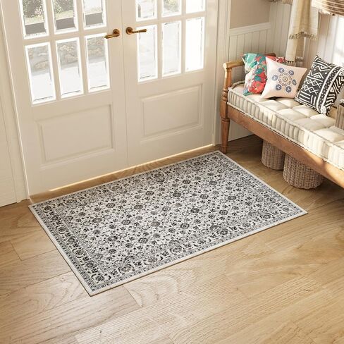 Area Rug, 5x7 Soft Non Slip & Shedding Mat for Living Room, Dining Room, in Saudi Arabia
