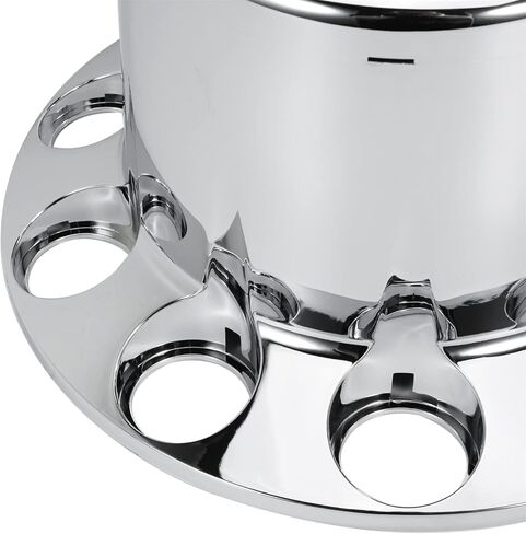 غطاء محور العجلة الأمامي والخلفي، غطاء محور 33 مم، أغطية صامولة لولبية لشاحنات Freightliner Kenworth Peterbilt Semi Trucks (مجموعة قبعات المحور القياسية) in Kuwait