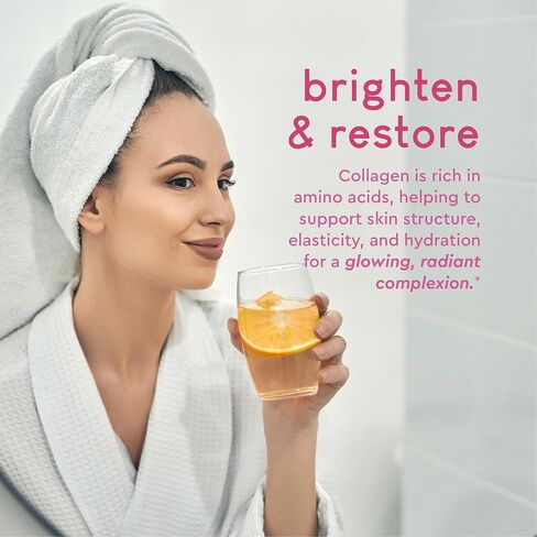 360 Nutrition Liquid Collagen + Hyaluronic Acid Supplement Drops for Healthy Hair, Skin, Nails and Strong Joint Support - Gluten-Free, Non-GMO - 4 fl oz, 60 Servings in Kuwait