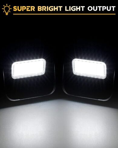 Multipro الباب الخلفي خطوة ضوء أدى أضواء السرير شاحنة متوافقة مع جي إم سي سييرا 1500 2500HD 3500HD تشيفي سيلفرادو 1500 2019-2022 مع موصل تسخير الأسلاك in Kuwait