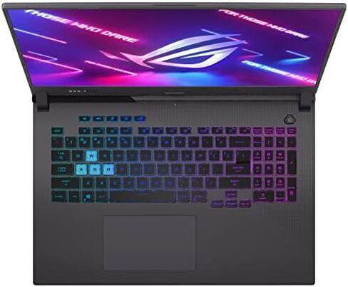 كمبيوتر محمول للألعاب ASUS ROG Strix G17 (2021)، شاشة 17.3 بوصة 144 هرتز IPS من النوع FHD، NVIDIA GeForce RTX 3050 Ti، AMD Ryzen 7 4800H، 16 جيجابايت DDR4، 512B PCIe NVMe SSD، لوحة مفاتيح RGB، Windows 10، G713IE-EB74 in Saudi Arabia