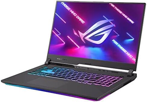 كمبيوتر محمول للألعاب ASUS ROG Strix G17 (2021)، شاشة 17.3 بوصة 144 هرتز IPS من النوع FHD، NVIDIA GeForce RTX 3050 Ti، AMD Ryzen 7 4800H، 16 جيجابايت DDR4، 512B PCIe NVMe SSD، لوحة مفاتيح RGB، Windows 10، G713IE-EB74 in Saudi Arabia