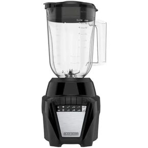 BLACK+DECKER 700W Stainless Steel 6-Tip IceCrush Blender, 8 Speeds + Pulse, 7-Cup Ergonomic Jar (56oz), Ice Crushing & Smoothie Maker