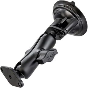 Ram Mount RAM-B-166U Double Ball Twist-Lock Suction Cup Mount