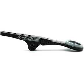 K-Edge | XXL Integrated Handlebar System Bicycle Computer Mount | for Garmin GPS Devices | Combo | Black