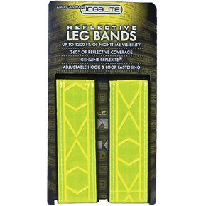 Reflective Band - Made With Genuine Reflexite in America - By Jogalite (Pair of Two)