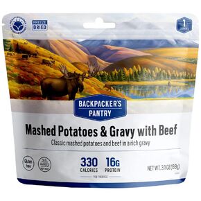 Backpacker's Pantry Mashed Potato & Gravy W/Beef