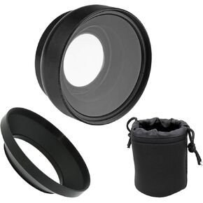 Ultra Wide Angle Conversion Lens (Low Profile) Compatible with Panasonic HC-V900 HD