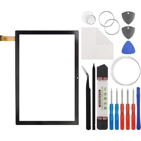 Touch Screen Panel Digitizer Compatible with Pritom TronPad L10 10.1 inch with Tools (Without LCD Display)