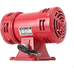 Electric Alarm Sirens Air Raid Siren Industrial Tornado Warning Siren Emergency Safety Siren 400W 110V / 60Hz 120db Alarm Horns for Ships Mine Airports Outdoor