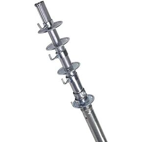 EASY-UP Easy Up 27' 7'' Telescoping Mast - TV WiFi HAM Antenna Push Up Pole - EZ TM-40-U-95