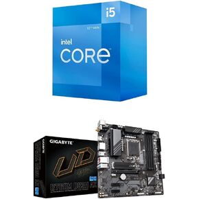 Intel Core i5-12400 + GIGABYTE B760M DS3H AX Motherboard