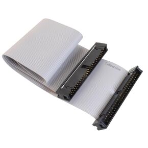 CablesOnline, 12-inches 50-Pin (2x25) 2.54mm-Pitch IDC Male to Male 50-Wire Flat Ribbon Cable, FS-G12