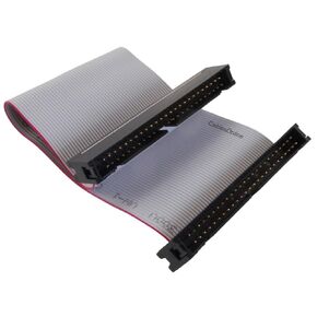 Cablesonline ، 6 بوصات 50 دبوس (2x25) 2.54mm-pitch IDC ذكر لذكاء كابل الشريط المسطح 50-wire ، FS-G06