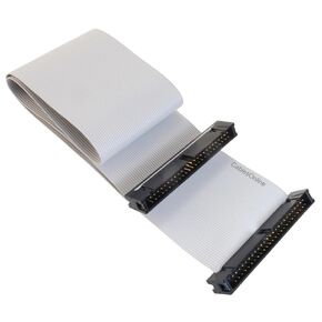 Cablesonline ، 18 بوصة 50 دبوس (2x25) 2.54mm-pitch IDC ذكر لذكاء كابل الشريط المسطح 50-wire ، FS-G18