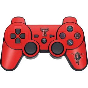 Skinit Decal Gaming Skin Compatible with PS3 Dual Shock Wireless Controller - Officially Licensed College Texas Tech Red Raiders Design