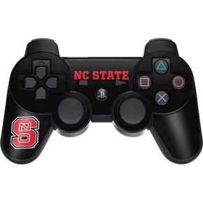 Skinit Decal Gaming Skin Compatible with PS3 Dual Shock Wireless Controller - Officially Licensed College NC State Logo Design