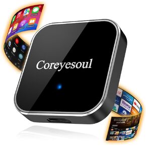 Car TV Mate Pro Max-Convert Any Wired CarPlay able to Read a TV Stick OEM Plug &Play Dongle with Apple Car Play Wireless Adapter Android Auto