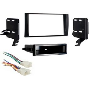 Ammarony Audio متوافق مع Toyota Camry 2002 2003 2004 2005 2006 Multi Din Stereo Harness Radio Radio Package Dash Kit Package