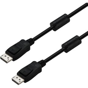 DisplayPort 1.4 Cable 3.9ft (1.2M) with Double Ferrit Core Clamps for Anti Electromagnetic Interferance, DP Male to DP Male Cable 8K@60Hz, 2K@240Hz, 4K@144Hz, 32.4Gbps