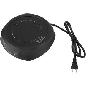 Portable 800w Electric Mini Stove Hot Plate, Electric Ceramic Stove With Adjustable Power Levels For Boiling Water Making Tea And Coffee(black)