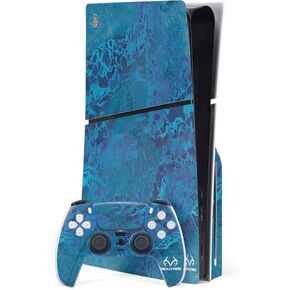 Skinit Decal Gaming Skin Compatible with PS5 Slim Disk Bundle - Officially Licensed Realtree Edge Camo Design
