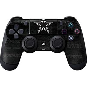Skinit Decal Gaming Skin Compatible with PS4 Controller - Officially Licensed NFL Dallas Cowboys Blue Performance Series Design