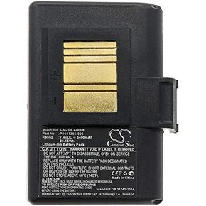 Battery Replacement for Zebra ZR628 ZR638 ZQ610 QLN220 QLN320 QLn320HC ZQ521,fit Part no P1023901 P1023901-LF AT16004