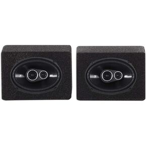 (2) Kicker 43DSC69304 DSC6930 6x9 360w 3-Way Car Speakers+(2) Enclosures DS693