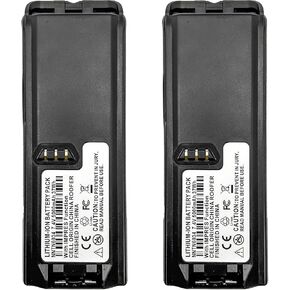 2 حزمة NNTN6034 عالية السعة 7.4V 5000MAH LI-ION IMPRES بطارية لـ XTS3000 XTS3500 XTS4250 XTS5000 TETRA MTP200 MTP300
