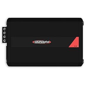 Soundigital 2400.4 Evox 4 Channel 2 Ohm Car Amplifier 1200 Watts