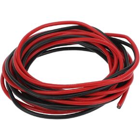 Ground Wire Power Wire 9m Black Red TC 1 Set 12AWG Fully Insulated& Soft Touch Jacket Car Radio, Automotive, Car Speakers Universal