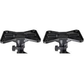 (2) Rockville RVSSA1 Universal 35mm Mounting Tripod Pole Speaker Adapter Bracket