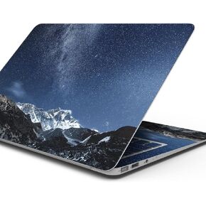 Starry Mountaintop Full-Body Wrap Scratch Resistant Decal Skin-Kit Compatible with MacBook 14" Pro M1 (A2442)