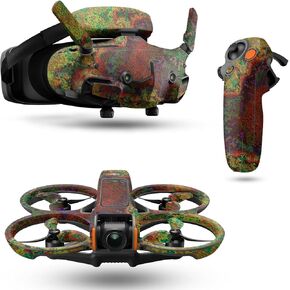 Drone Skin Compatible with DJI Avata 2 Bundle (2024) - Rust - Premium 3M Vinyl Protective Wrap Decal Cover - Easy to Apply | Crafted in The USA by MightySkins