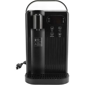 Desktop Water Bottle Dispenser, Instant Hot Water Dispenser with Child Lock Adjustable 12 Temperature Fast Heating Antislip Water Boiler Warmer for Table Top 3L (US Plug