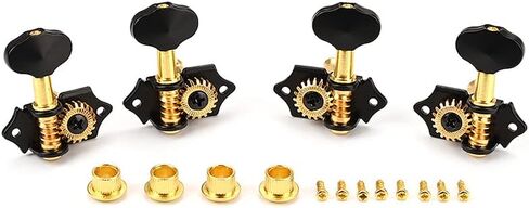 Saddle Bridge Tuning Pegs Bronze Combo Kits Parts Control Knobs Strap Locks Wrenches Screws Washers for 3 String Cigar Box Guitar in Saudi Arabia