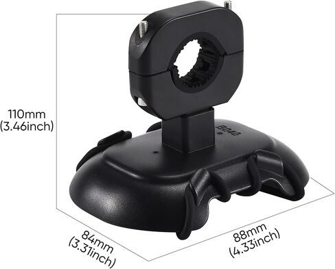 Bicycle Mount for JBL Clip 5, Bike Speaker Mounting Bracket Compatible with JBL Clip 4, Elastic Silicone Mesh Holder Stand Bike Accessories for Outdoor Riding in Saudi Arabia