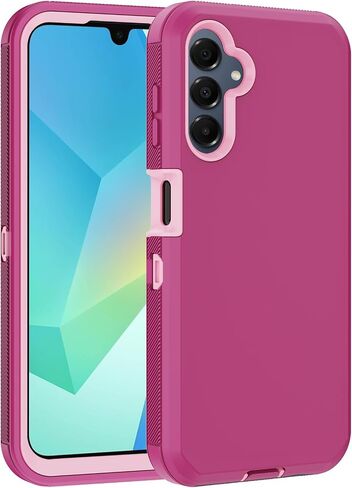 for Samsung Galaxy A16 5G Case,with 2 Screen Protector Heavy Duty Protection,Full Body Rugged Shockproof Protective Phone Cover for Samsung Galaxy A16 5G (Black Blue with 2 Screen Protector) in Saudi Arabia