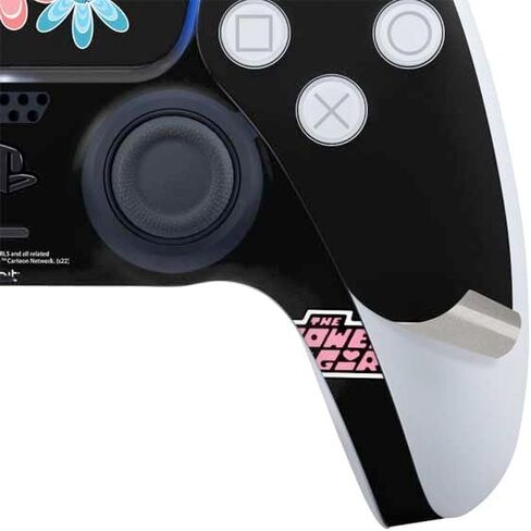 Skinit Decal Gaming Skin Compatible with PS5 Slim Digital Edition Bundle - Officially Licensed Cartoon Network Powerpuff Girls Patches Design in Saudi Arabia